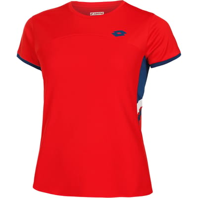 Lotto Squadra III T-shirt Dames-Rood