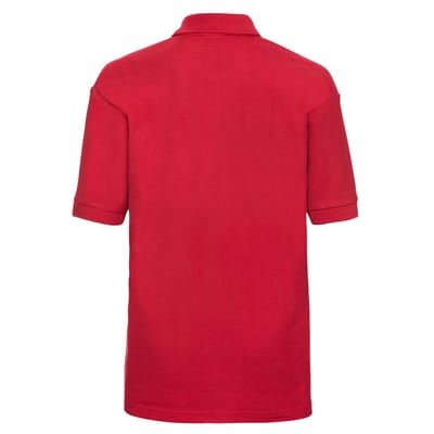 Russell Kinder/Kinder Piqué Poloshirt (Helder rood)