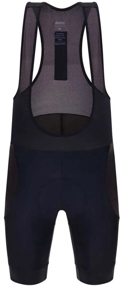 Santini Impact Fietsbroek Zwart S Man