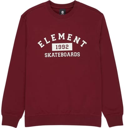 Element Home Team Sweatshirt Rood S Man