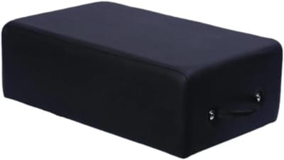 Pilates Box - Fitness Accessoire - Core Training - Met Handvat - 67x42x24 cm - Zwart