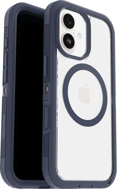 OtterBox Defender Pro XT - Camera Control Clearcase - Geschikt voor Apple iPhone 17 - Blauw