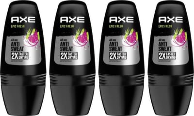 Axe Deo Roller - Epic Fresh - 4 x 50 ml