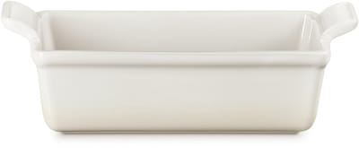 Le Creuset Rechthoekige Bakvorm 23cm/1,4 Liter In Aardewerk Meringue