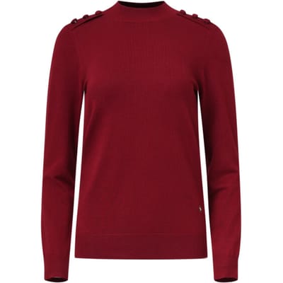 Smashed Lemon Damesgebreide top met lurex |
