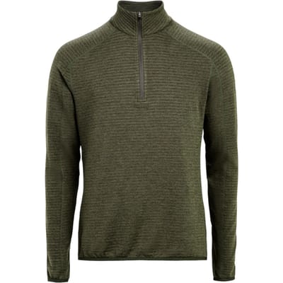 The Mountain Studio Mens Light Tech Fleece Half Zip