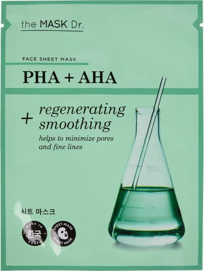 the MASK Dr. - Koreaans gezichtsmasker - sheet mask - PHA + AHA - verjongend en verzachtend - tissue masker