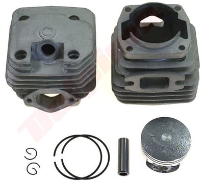 Cilinder met zuiger passend op Chinese kettingzaag 45,2mm 58cc