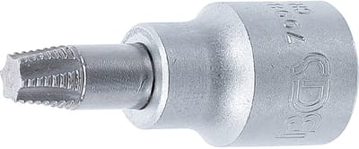 BGS Schroefuitdraaier-bit-inzet Aandrijving Binnenvierkant 10 mm (3/8") voor defect T-profiel (voor Torx) T40 - 7098-T40