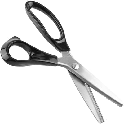 Dailygoody - Pinking scissors - Professionele scharen - Snijdt gemakkelijk - Geschikt voor stof en leer - Handige kniptechniek - Perfect voor creatiev