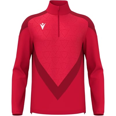 Macron Thunder Anduin Ziptop Heren - Rood | Maat: L