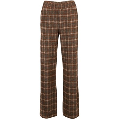 River Woods Classic Pant Carreaux Brown Größe: XS | Ausgestellte Hosen Outlet | Damen | Braun