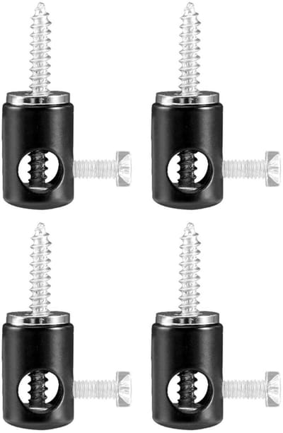 Allecto - Plafondhaken - Verlichting met Kabelbevestiging - Ideaal voor DIY Lampen - Voor Plafondmontage en Lampen - Verstelbaar en Duurzaam - Eenv..