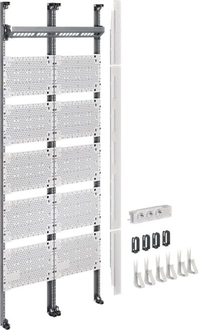 Hager UF52NW Hager UF52NW complete veld multimedia universeel 1350mm 2-veld en patchmodule Compleet veld 1 stuk(s)