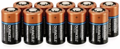 Duracell DCR2 CR2 Fotobatterij Lithium 800 mAh 3 V 10 stuk(s)