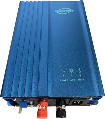Micro Grid Tie Inverter, MPPT, Zuivere Sinusgolf, 500W, Voc 16-28V Bat 12V,