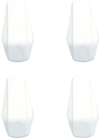 Allecto - Veiligheidssloten voor Kasten - 4 Pack - Super Sterke 3M Zelfklevende Sloten - Wit - Geschikt voor Kinderen - Eenvoudige Installatie