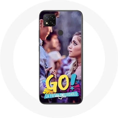 Xiaomi Redmi 9C hoesje Achtervolg je dromen Mía Cáceres en Álvaro Paz Go! Lang leve je Manera
