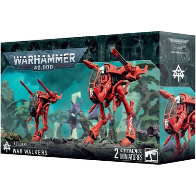Beeldje Games Workshop Warhammer 40k - Aeldari Marcheurs de Guerre (x2)