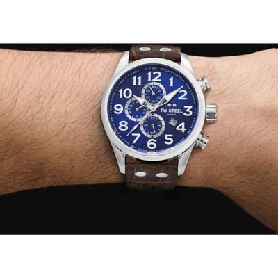 TW Steel VS63 Heren Horloge 45mm 10 ATM