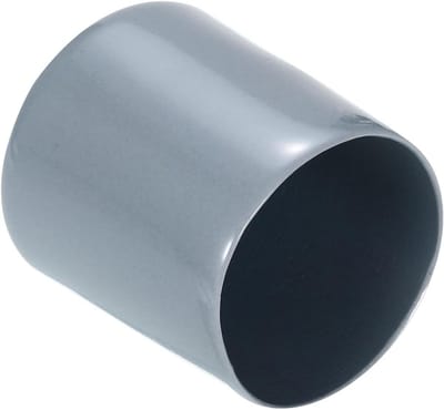 Rubberen Doppen - Afdekkappen Beschermdoppen - Vloeren Beschermen - Flexibel Vinyl Materiaal - 40 mm Binnendiameter - Grijs