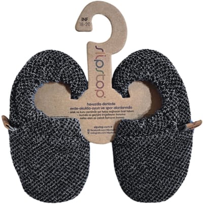 Slipstop Antrasit Bootie Sloffen Junior