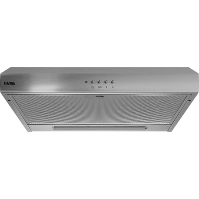 ETNA AO461RVS - Onderbouw Afzuigkap - RVS - 60 cm - 3 standen - Mechanische druktoetsen - LED verlichting - Geschikt voor afvoer naar buiten en recirculatie - 1 motor