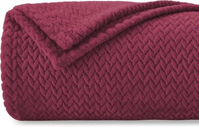 Zachte Fleece Deken 150 x 200 cm - Makkelijk Mee te Nemen voor Bed, Bank of Kamperen