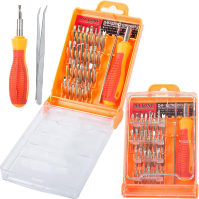 Schroevendraaierset | 32 in 1 | precisie magnetische schroevendraaier accessoireset | met en anti-slip handgreep,