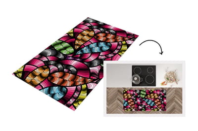 Keukenloper - Loper keuken - Patronen - Plant - Abstract - Jungle - 120x60 cm - Keukenloper vinyl