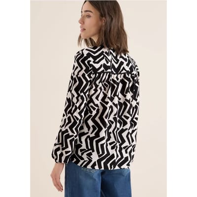 Blouse met grafisch patroon