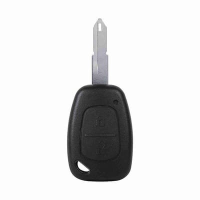 Dailygoods - Robuuste Sleutelhoes voor Autokeys met 2 Knoppen