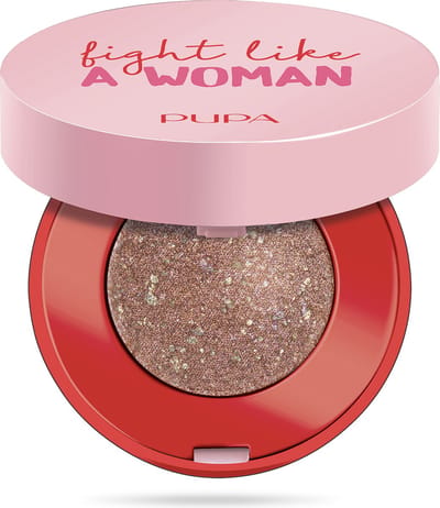 PUPA Milano Fight Like A Woman Dual Chrome oogschaduw 002 Indipendent Bronze 1,5 g Shimmer