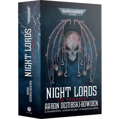 Boek Games Workshop Warhammer 40k - Night Lords : La Trilogie (Fr)