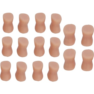 8 Paar Teenspreiders Zachte Siliconen Verlicht Pijn Vermindert Wrijving Teenspreider Hallux Valgus Corrector Huid