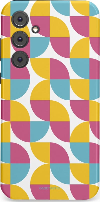 Casetastic Hoesje Geschikt voor Samsung A35 - Stijlvolle Beschermende Duo-layer Case - Cirkeldroom