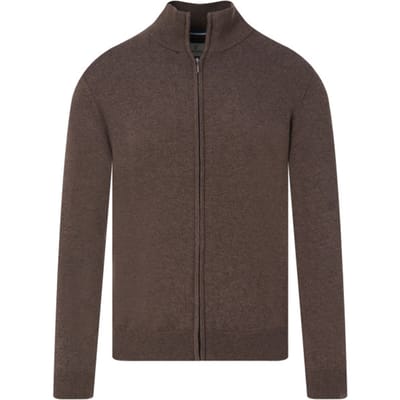 The BLUEPRINT Premium Vest Heren Bruin
