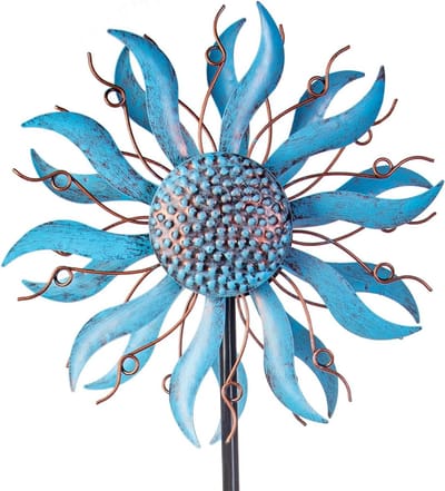 Wind Spinner Outdoor Decoratie, 57 "H* 13" D Wind Sculpturen Metalen Yard Art Windmolen, Pinwheels voor Tuin en Tuin