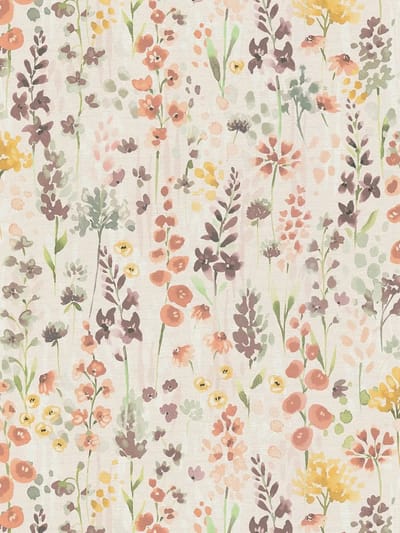 AQUAREL BLOEMEN BEHANG | Floraal - Meerkleurig - A.S. Création Aquarell Dreams