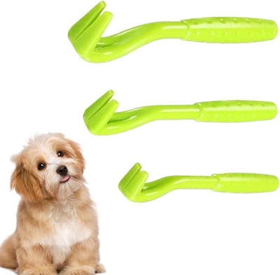 Famanu - Tekenverwijderset met 3 maten voor het verwijderen van teken met tekenhaak voor honden, katten en paarden, voor het veilig verwijderen van teken van huid en vlooien