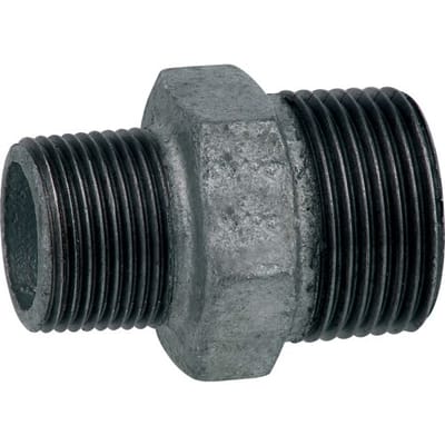 Toolstation Verloopnippel nr.245 verzinkt 3/4"x1/2"