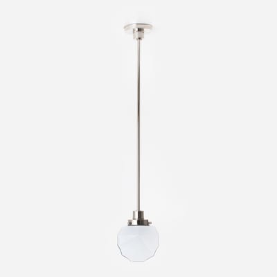 Hanglamp Johanna 20's Nikkel - Art Deco Trade