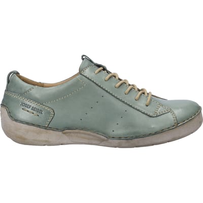 Josef Seibel - FERGEY 56 - Dames veterschoenen - Kleur: Groen - Maat: 37