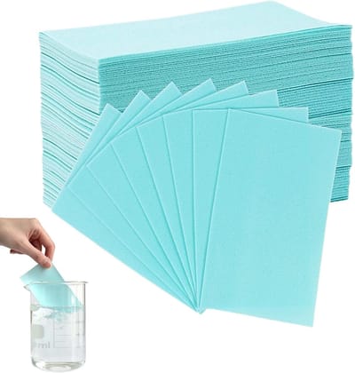 Vloerreinigingstabletten 100 Stuks - Meerdoelig Geconcentreerd Reinigingsmiddel - Vloerreiniger Strips - Beurten Vloer - Wateroplosbaar - Voor Tegels, Hout En Laminaatvloeren - Blauw