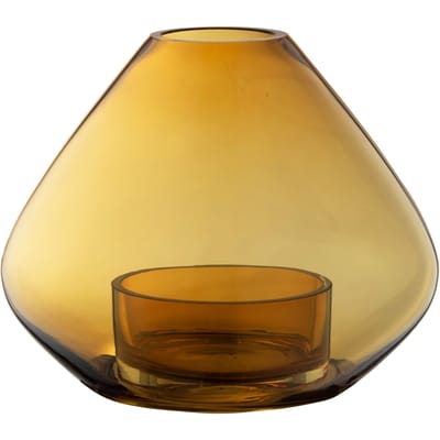 AYTM UNO gecombineerde Lantaarn & Vaas  - amber - Ø25,9