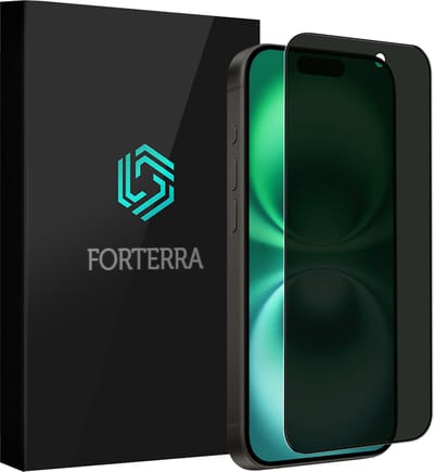 Screenprotector Geschikt voor Apple iPhone 16 - Privacy Filter - Beschermglas - Gehard Glas - Tempered Glass - Screen Protector