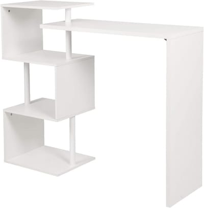Bartafel met draaibaar tafelblad - Industrieel design, Keukentafel 134 x 38 x 112 cm
