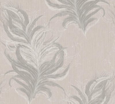 VEREN BEHANG | Met Glitters - grijs wit zilver - Livingwalls Mata Hari