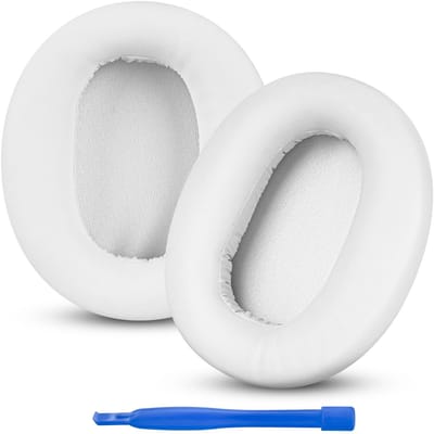 Dailygoods - Vervangende Oorkussens voor Hoofdtelefoons in Wit