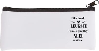 Akyol - dit is hoe de leukste en meest geweldige neef eruit ziet Etui - Neef - meest leukste neef - verjaardag - cadeautje voor neef - neef artikelen - kado - geschenk - 20 bij 9 cm